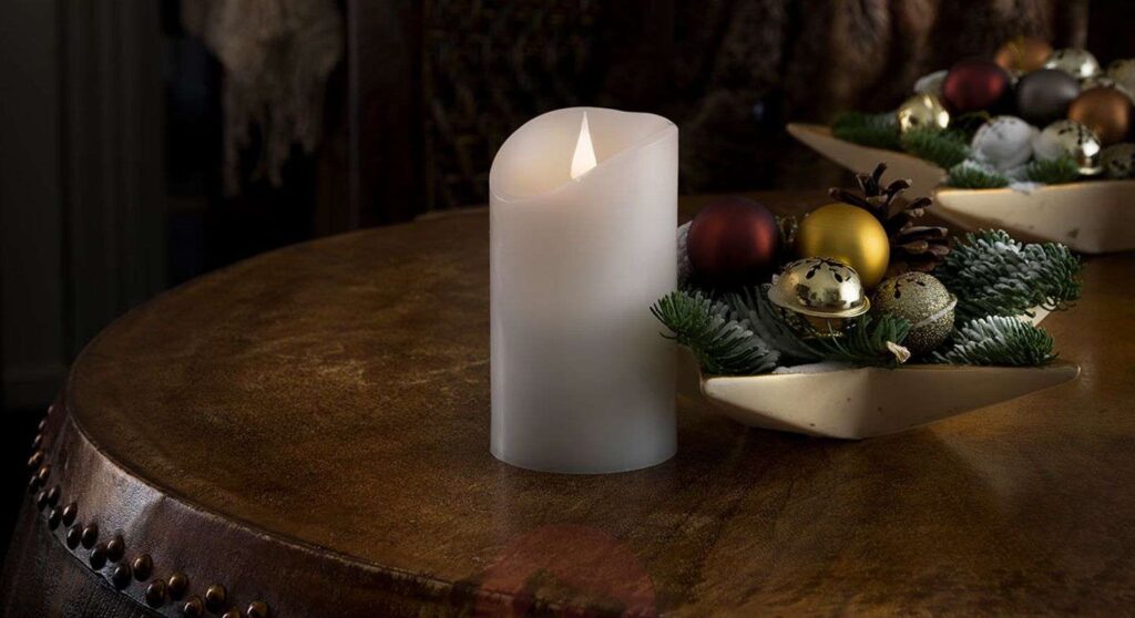 Bougie LED sans flamme