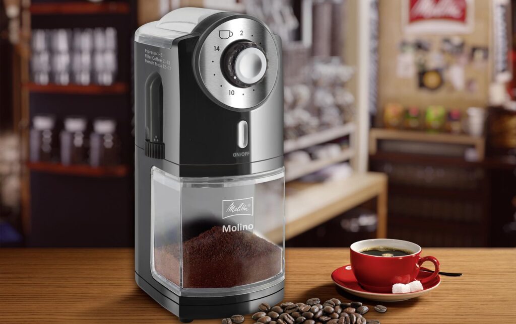 Moulin &agrave; caf&eacute; &eacute;lectrique Melitta Molino