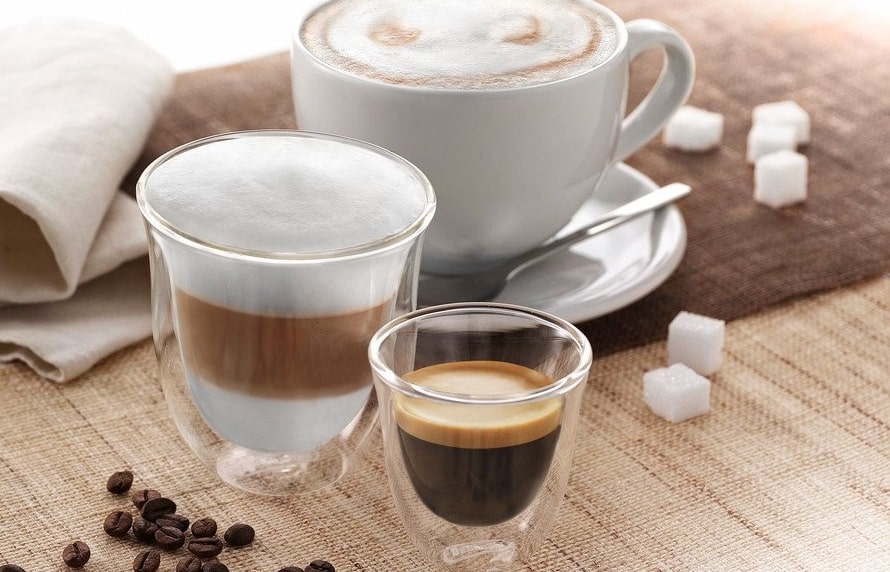 Verres &agrave; cappuccino De'Longhi (19 cl)